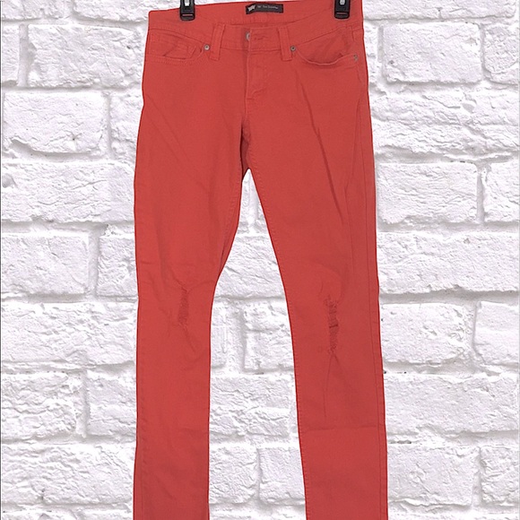 Levi’s super low Coral distressed jeans - Picture 2 of 7
